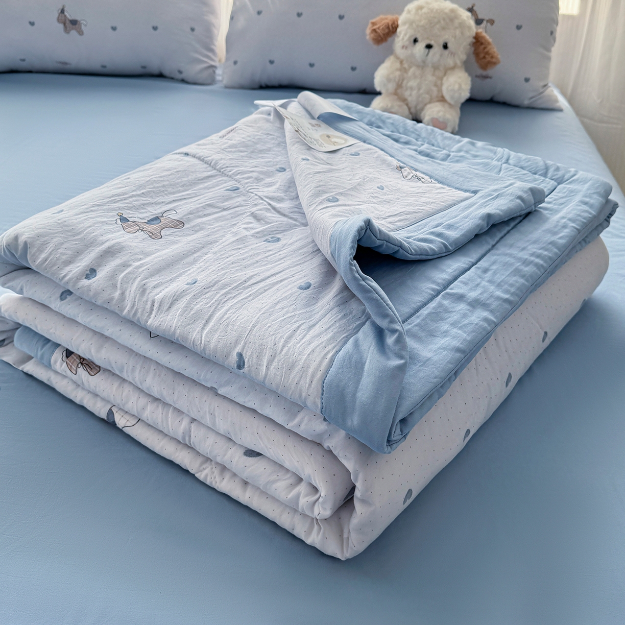 91家纺网 家纺一手货源 找家纺 （总）尊妙被业 2026新款水洗棉棉花夏被100%新疆棉花填充包检测