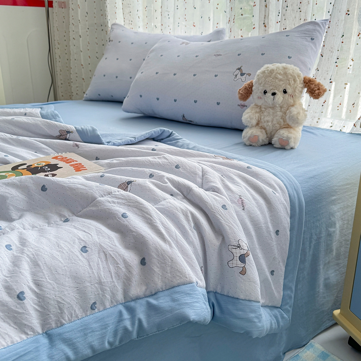 91家纺网 家纺一手货源 找家纺 （总）尊妙被业 2026新款水洗棉棉花夏被100%新疆棉花填充包检测