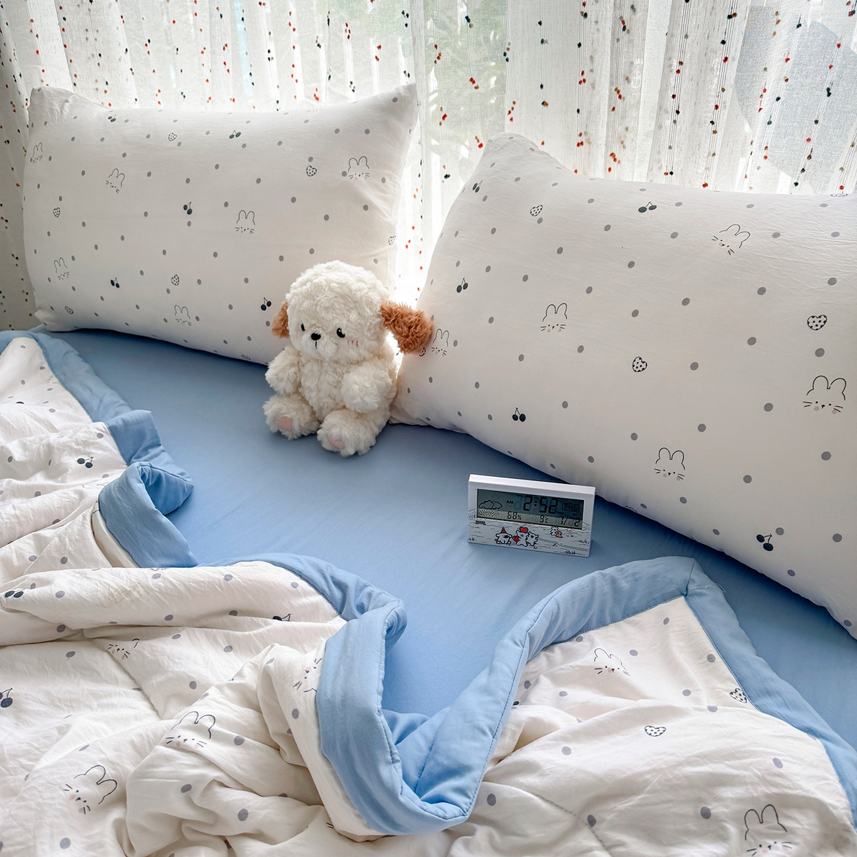 91家纺网 家纺一手货源 找家纺 尊妙被业 2026新款水洗棉棉花夏被100%新疆棉花填充包检测 舒芙蕾