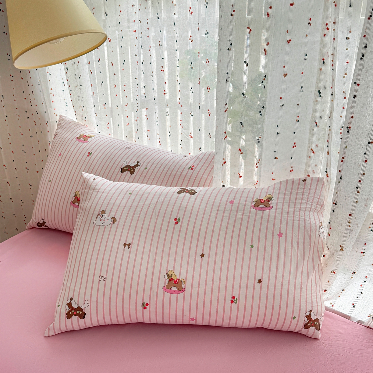 91家纺网 家纺一手货源 找家纺 尊妙被业 2026新款水洗棉棉花夏被100%新疆棉花填充包检测 童年木马