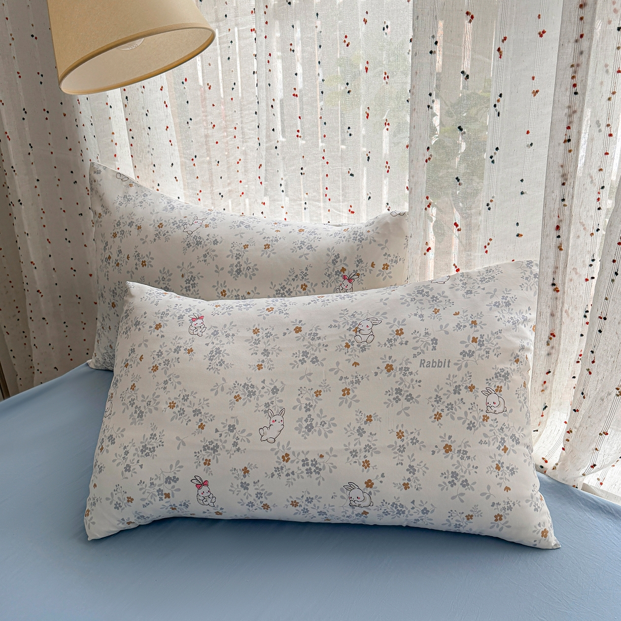 91家纺网 家纺一手货源 找家纺 尊妙被业 2026新款水洗棉棉花夏被100%新疆棉花填充包检测 繁花兔兔