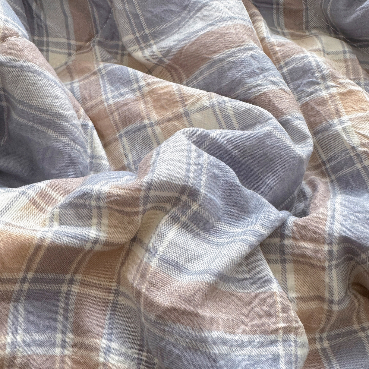 91家纺网 家纺一手货源 找家纺 尊妙被业 2026新款水洗棉棉花夏被100%新疆棉花填充包检测 水洗格