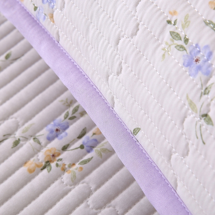 91家纺网 家纺一手货源 找家纺 欧朵家纺 2026新款云朵棉夹棉单床盖床盖单件 半岛花园