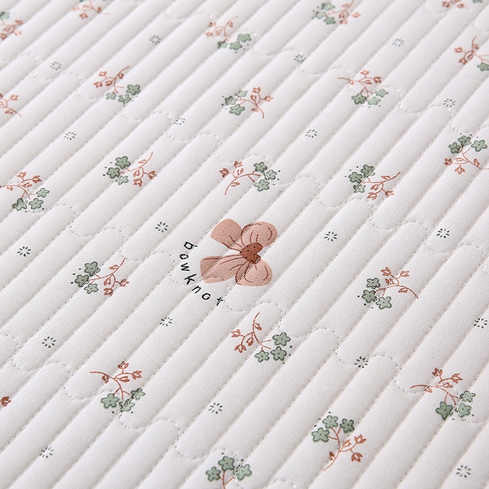 91家纺网 家纺一手货源 找家纺 欧朵家纺 2026新款云朵棉夹棉单床盖床盖单件 蝴蝶结