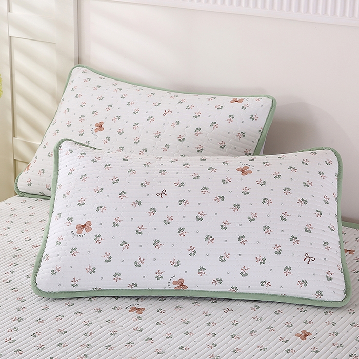 91家纺网 家纺一手货源 找家纺 欧朵家纺 2026新款云朵棉夹棉单床盖床盖单件 蝴蝶结