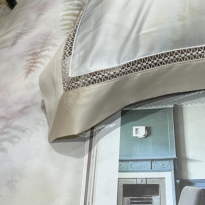 91家纺网 家纺一手货源 找家纺 欧夏家纺 2026新款兰精天丝数码印花镂空夏被空调被夏凉被薄被子可机洗 秘境