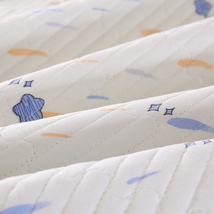 91家纺网 家纺一手货源 找家纺 欧朵家纺 2026新款云朵棉夹棉单床盖床盖单件 流星雨