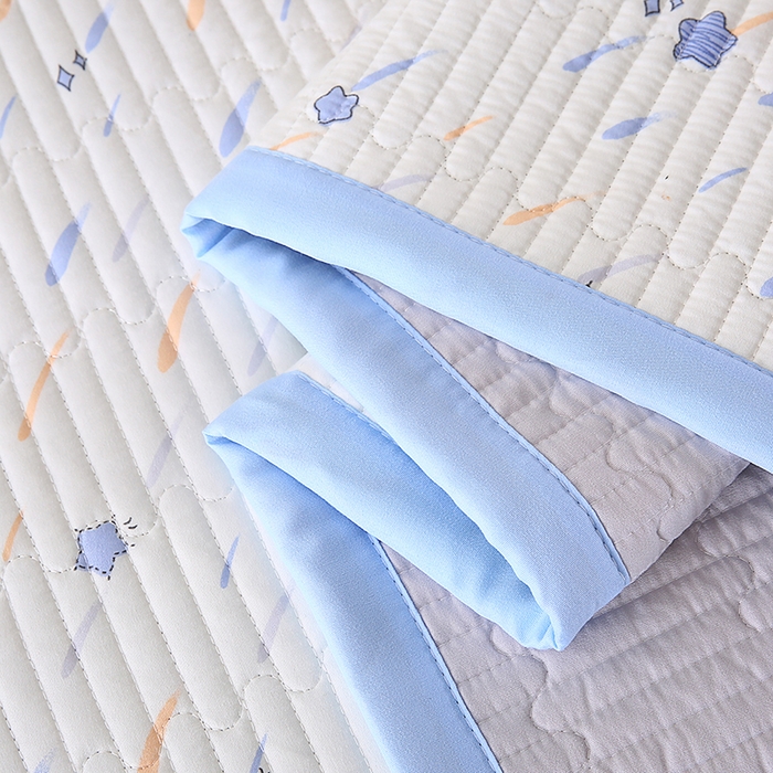 91家纺网 家纺一手货源 找家纺 欧朵家纺 2026新款云朵棉夹棉单床盖床盖单件 流星雨