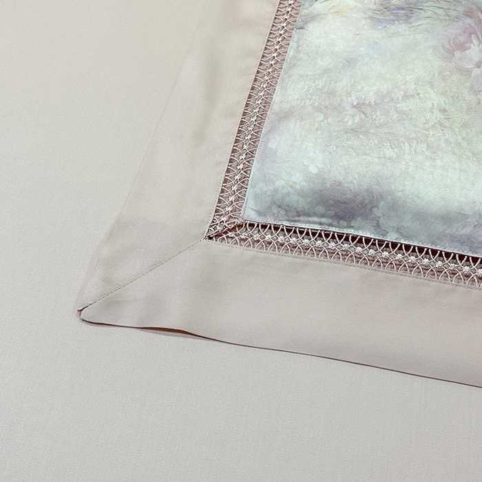 91家纺网 家纺一手货源 找家纺 欧夏家纺 2026新款兰精天丝数码印花镂空夏被空调被夏凉被薄被子可机洗 琦丽斯