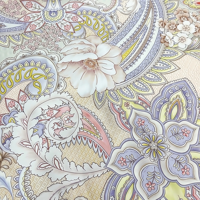 91家纺网 家纺一手货源 找家纺 欧夏家纺 2026新款兰精天丝数码印花镂空夏被空调被夏凉被薄被子可机洗 西西里-紫粉