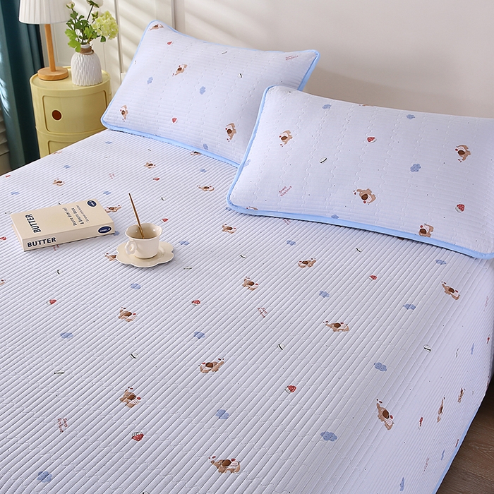 91家纺网 家纺一手货源 找家纺 欧朵家纺 2026新款云朵棉夹棉单床盖床盖单件 小象