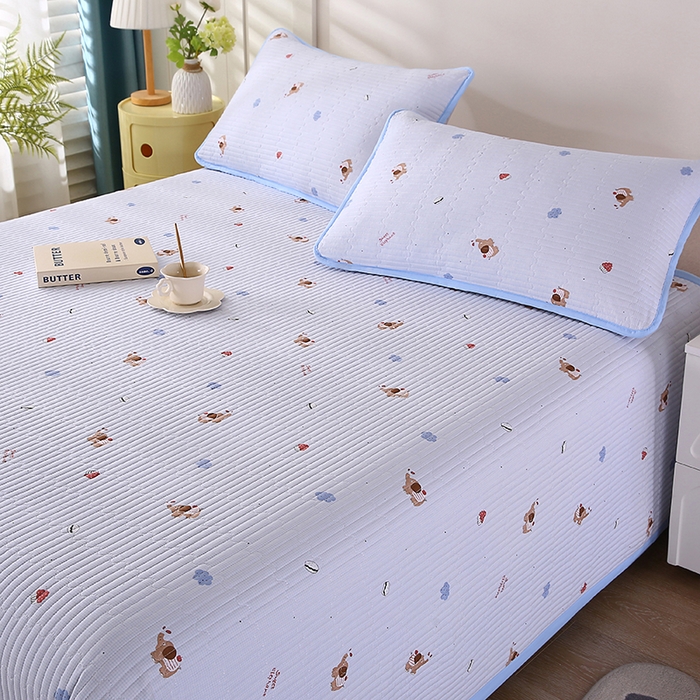 91家纺网 家纺一手货源 找家纺 欧朵家纺 2026新款云朵棉夹棉单床盖床盖单件 小象