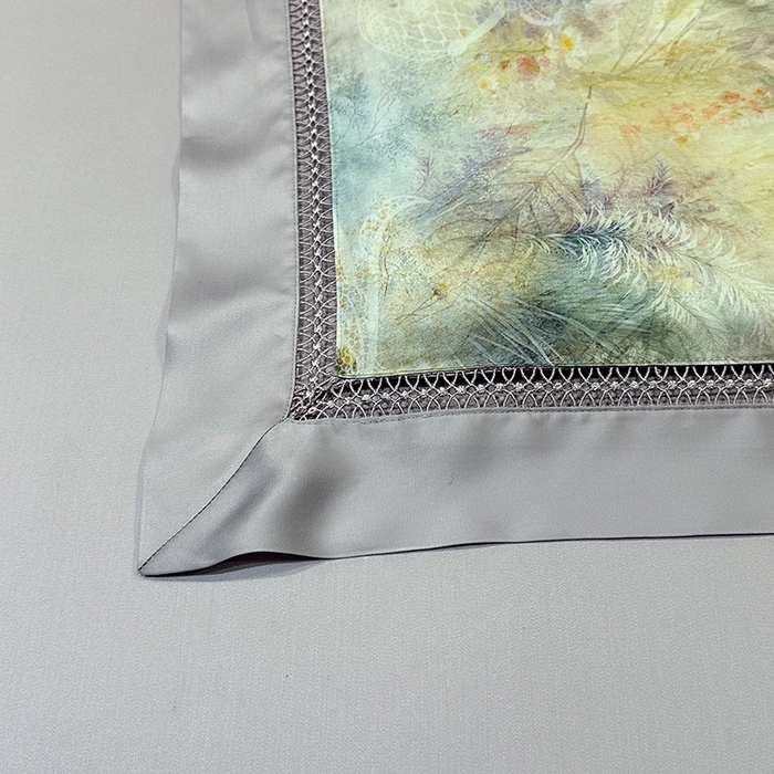 91家纺网 家纺一手货源 找家纺 欧夏家纺 2026新款兰精天丝数码印花镂空夏被空调被夏凉被薄被子可机洗 薰衣草