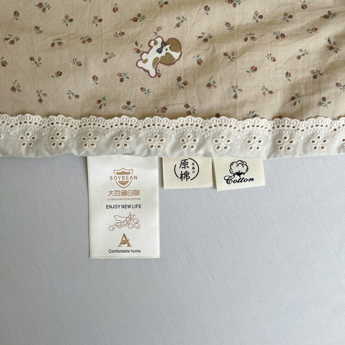 91家纺网 家纺一手货源 找家纺 耀悦家纺 2026新款纯棉a类棉纱夏被60支大豆纤维夏凉被双层纱 流年