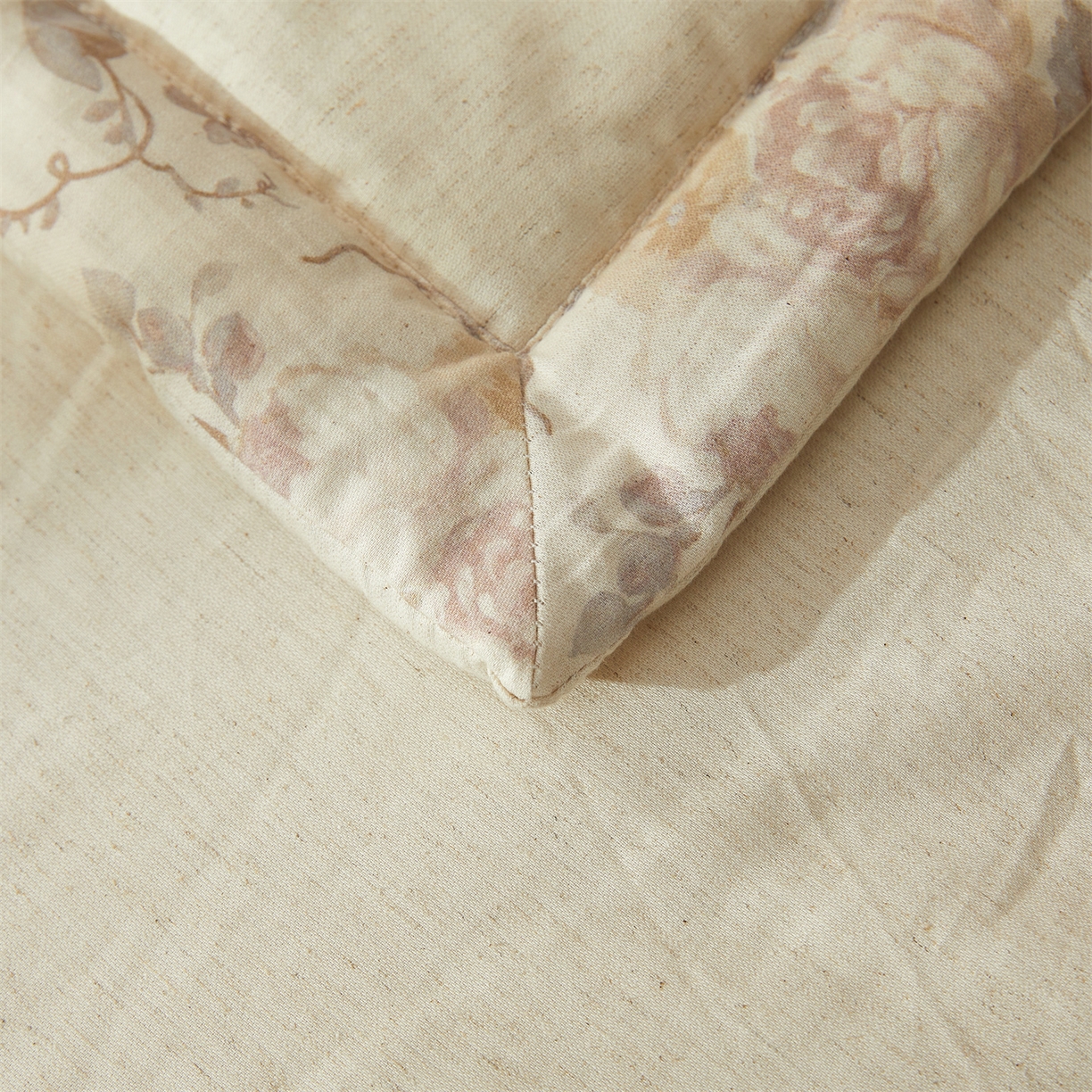 91家纺网 家纺一手货源 找家纺 2026新款A类棉麻新疆棉花夏被全棉纯棉单双人空调被夏凉被 棉麻-空白诗