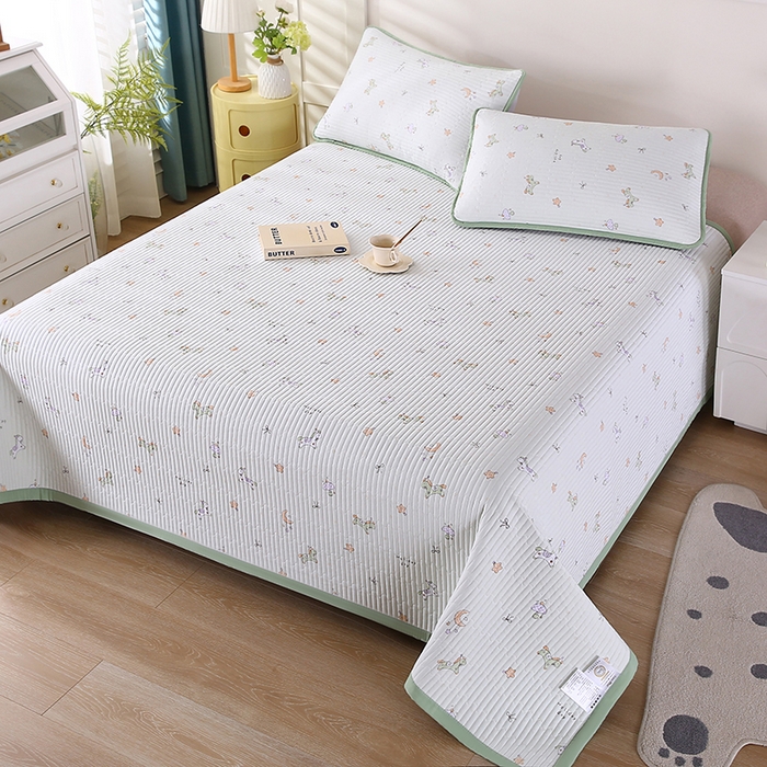 91家纺网 家纺一手货源 找家纺 欧朵家纺 2026新款云朵棉夹棉单床盖床盖单件 游乐园