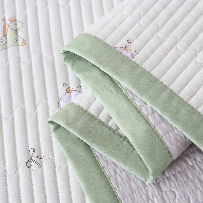 91家纺网 家纺一手货源 找家纺 欧朵家纺 2026新款云朵棉夹棉单床盖床盖单件 游乐园