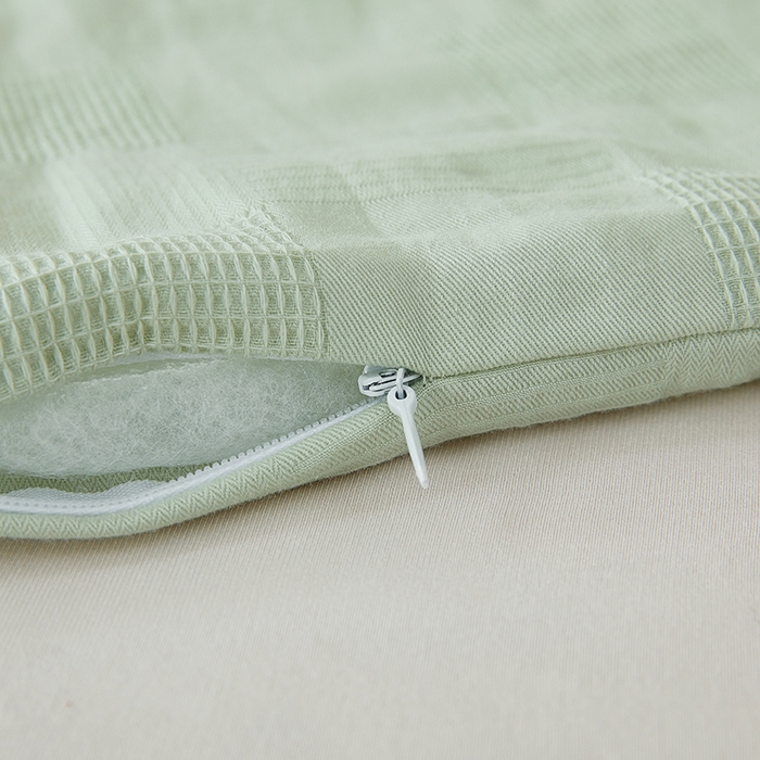 91家纺网 家纺一手货源 找家纺 锦尚坊被芯馆 2026新款100%纯棉大提花夏凉被大豆空调被 全棉春秋被学生棉被 浅草绿