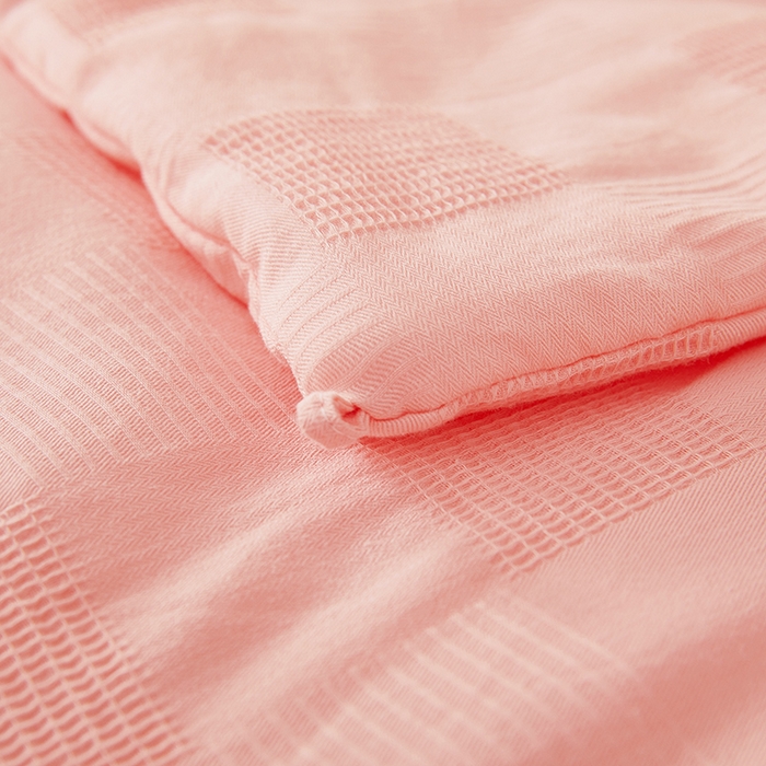 91家纺网 家纺一手货源 找家纺 锦尚坊被芯馆 2026新款100%纯棉大提花夏凉被大豆空调被 全棉春秋被学生棉被 玉色