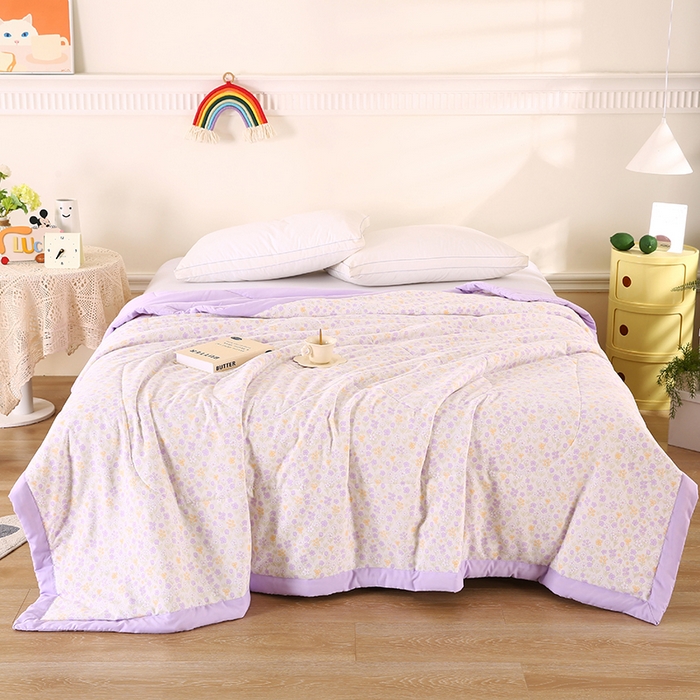 91家纺网 家纺一手货源 找家纺 （总）欧朵 2026新款A类水洗棉夏被系列