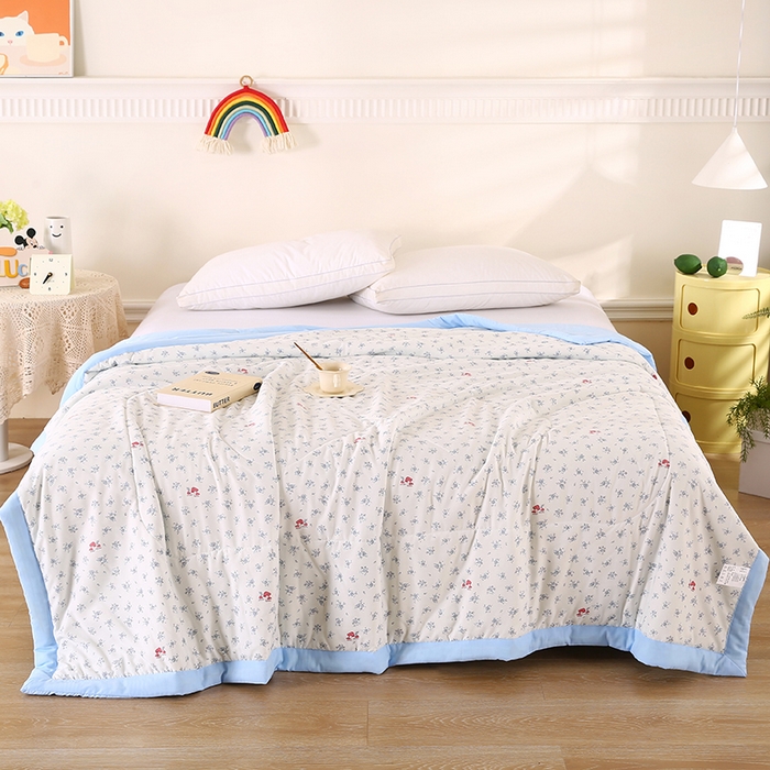 91家纺网 家纺一手货源 找家纺 （总）欧朵 2026新款A类水洗棉夏被系列