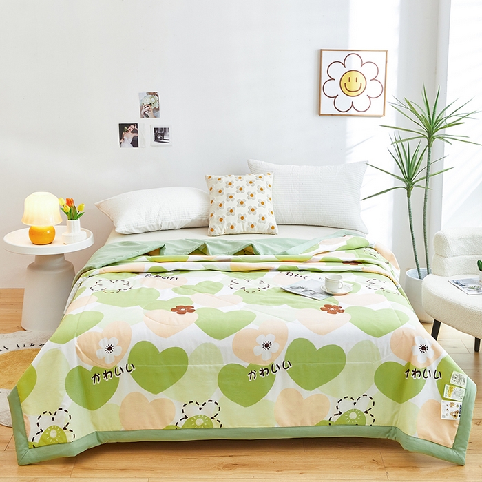 91家纺网 家纺一手货源 找家纺 （总）欧朵 2026新款A类水洗棉夏被系列