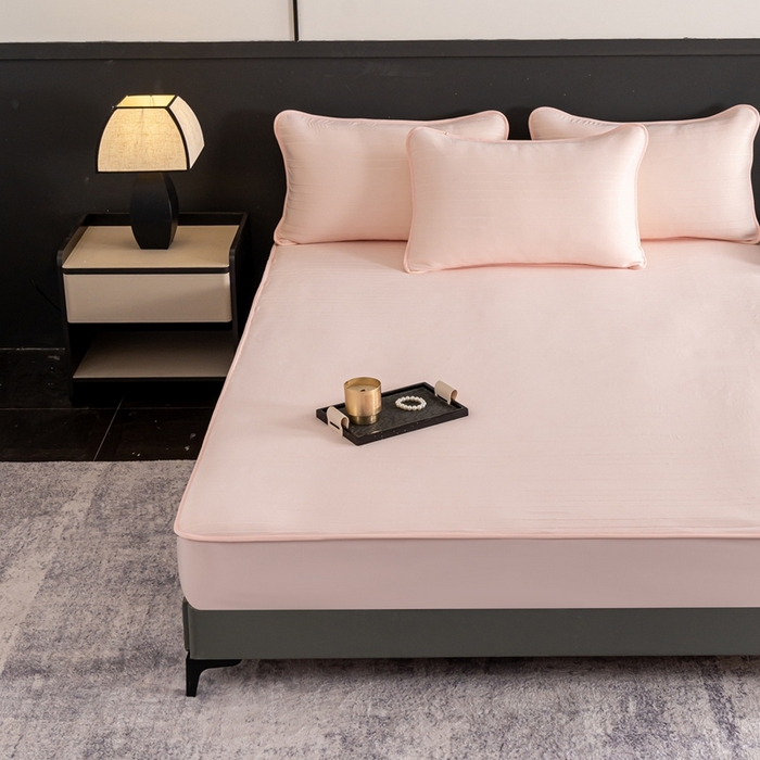 91家纺网 家纺一手货源 找家纺 （总）香澜雅室 2026新款凉感丝床笠夏被四件套（其他规格可定制）