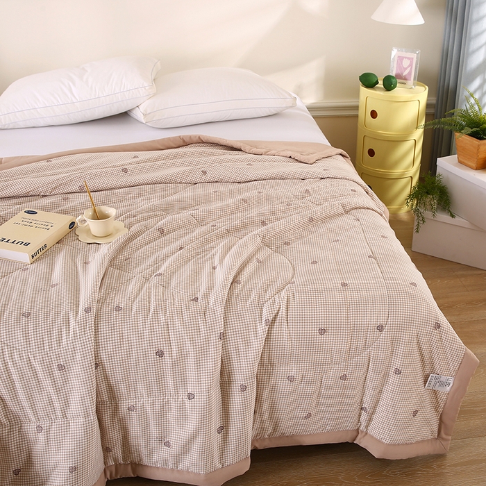 91家纺网 家纺一手货源 找家纺 （总）欧朵 2026新款A类水洗棉夏被系列