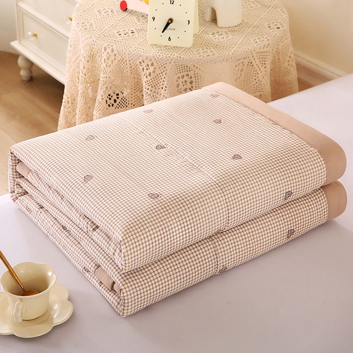 91家纺网 家纺一手货源 找家纺 （总）欧朵 2026新款A类水洗棉夏被系列