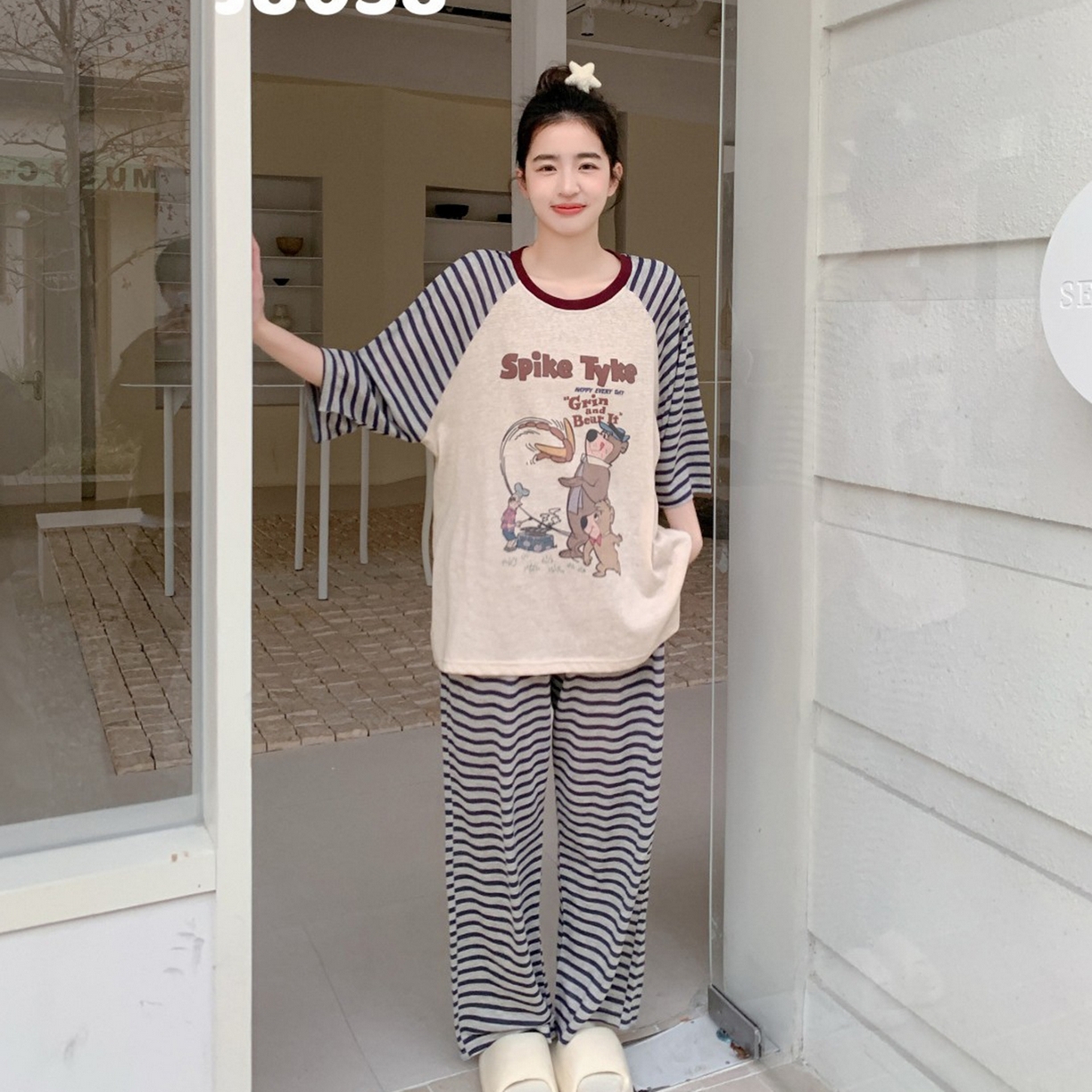 妍景家居生活馆 2026新款格蕾夏日套装 灰色