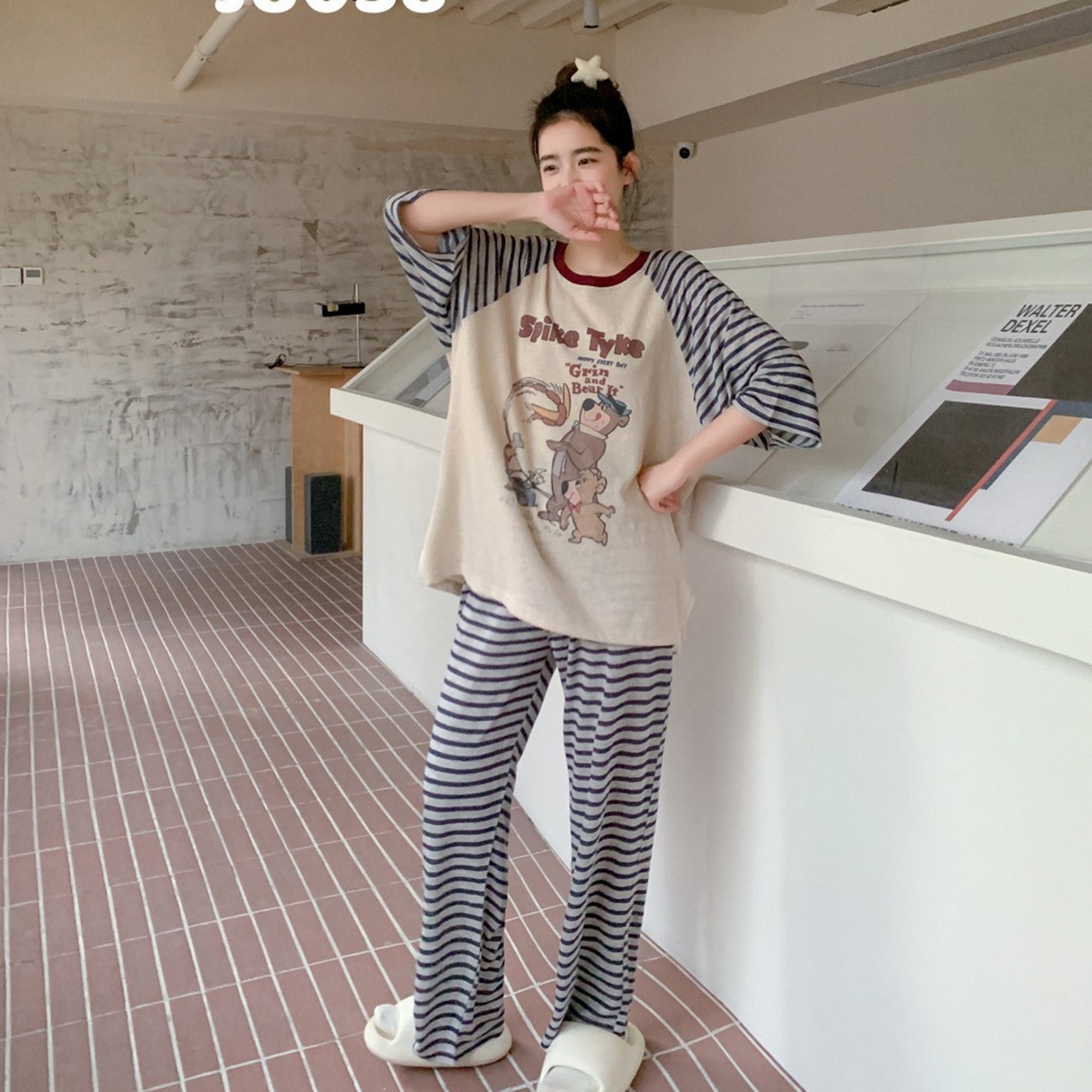 91家纺网 家纺一手货源 找家纺 妍景家居生活馆 2026新款格蕾夏日套装 灰色