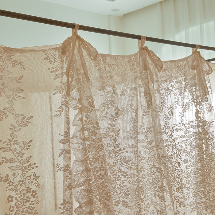 91家纺网 家纺一手货源 找家纺 都市缘蚊帐 2026新款春夏落地豪华高端蕾丝提花款导轨蚊帐-玫瑰庄园-905款 905玫瑰庄园-奶油玉