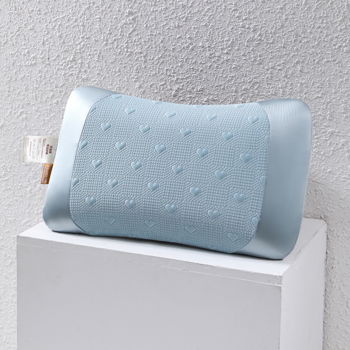 91家纺网 家纺一手货源 找家纺 （总）芯洲 2026新款冰丝冰豆豆慢回弹爱心记忆枕枕头枕