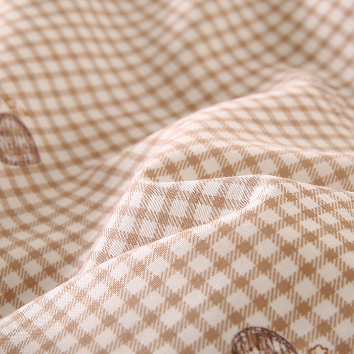 91家纺网 家纺一手货源 找家纺 欧朵 2026新款A类水洗棉夏被系列 爱心格