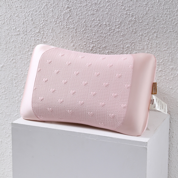 91家纺网 家纺一手货源 找家纺 （总）芯洲 2026新款冰丝冰豆豆慢回弹爱心记忆枕枕头枕