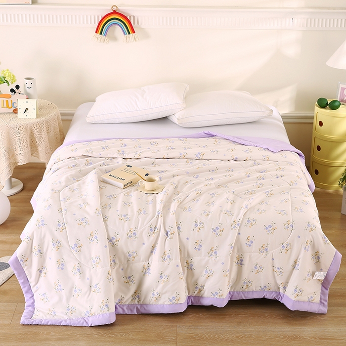 欧朵 2026新款A类水洗棉夏被系列 半岛花园