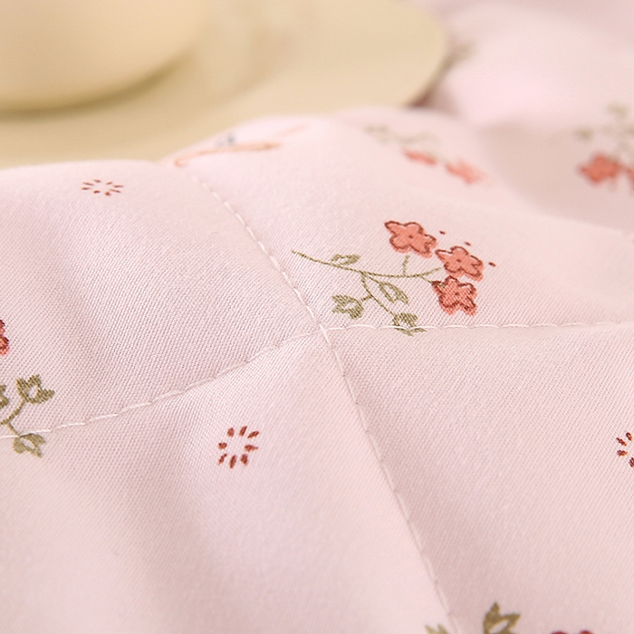 91家纺网 家纺一手货源 找家纺 欧朵 2026新款A类水洗棉夏被系列 蝴蝶花