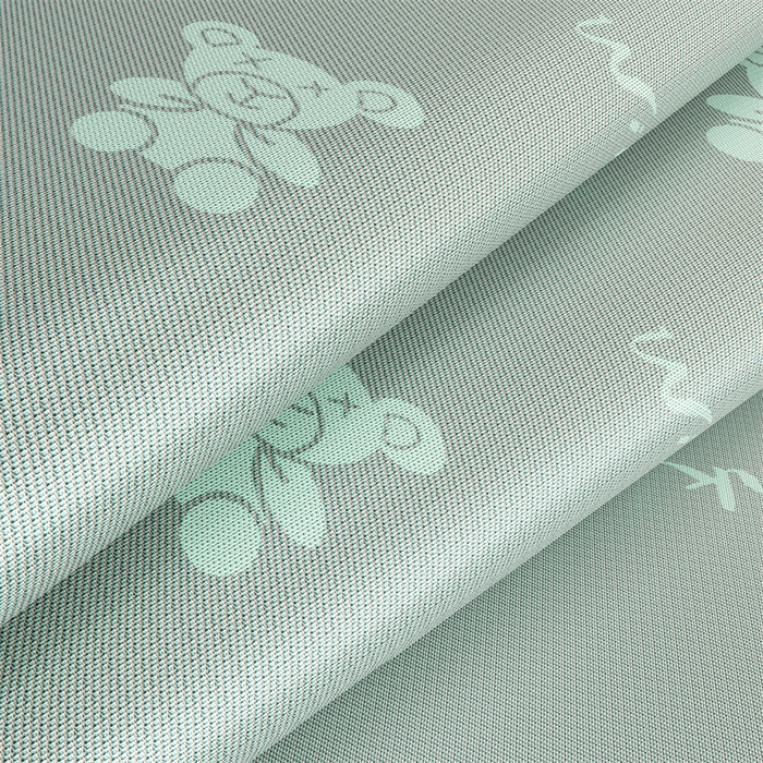 91家纺网 家纺一手货源 找家纺 爱宝被业 2026新款凉感冰丝席三件套 布朗熊-绿