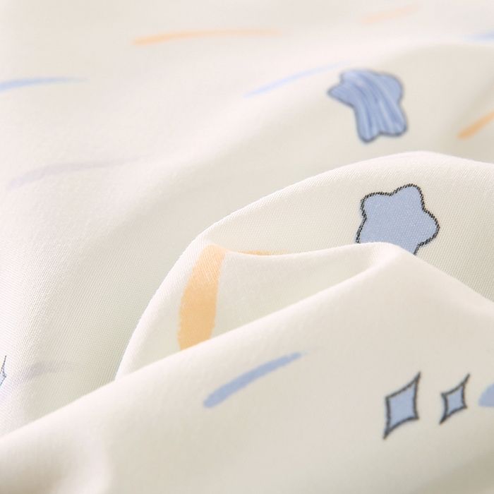 91家纺网 家纺一手货源 找家纺 欧朵 2026新款A类水洗棉夏被系列 流星雨