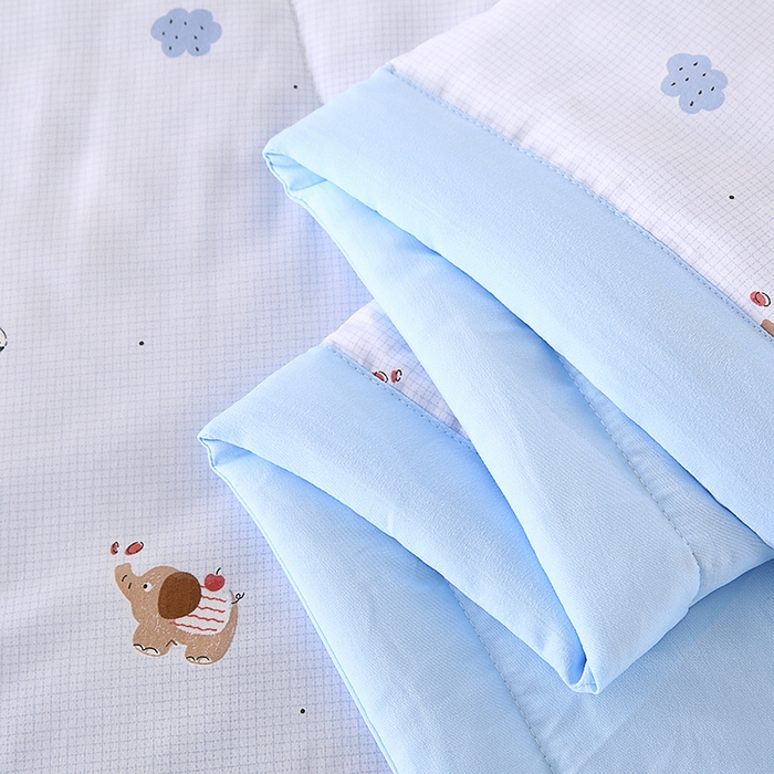 91家纺网 家纺一手货源 找家纺 欧朵 2026新款A类水洗棉夏被系列 小象