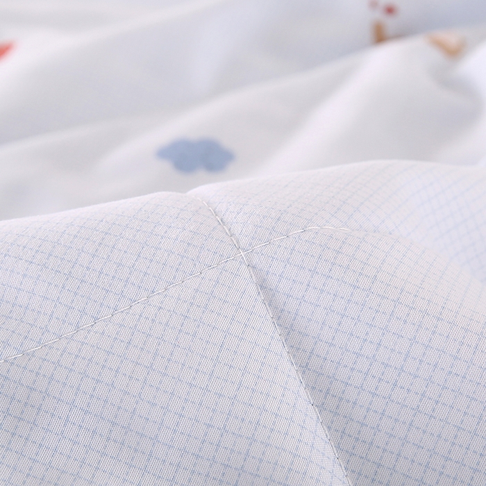 91家纺网 家纺一手货源 找家纺 欧朵 2026新款A类水洗棉夏被系列 小象