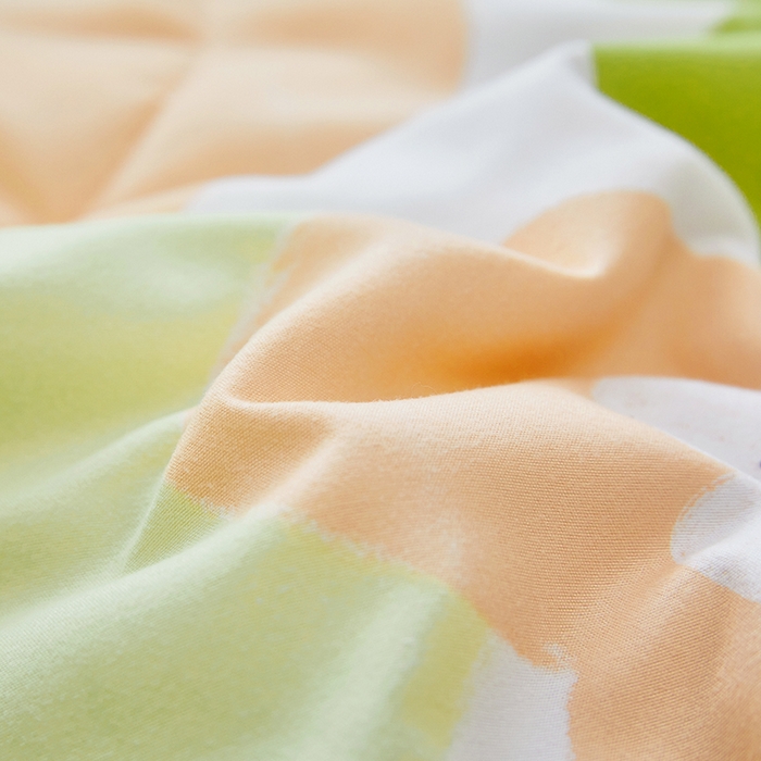 91家纺网 家纺一手货源 找家纺 欧朵 2026新款A类水洗棉夏被系列 心心相印