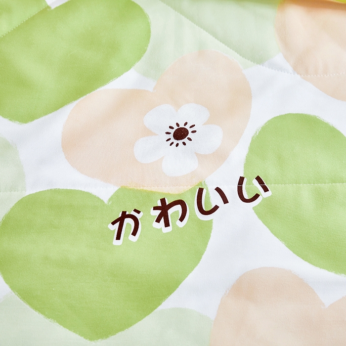 91家纺网 家纺一手货源 找家纺 欧朵 2026新款A类水洗棉夏被系列 心心相印