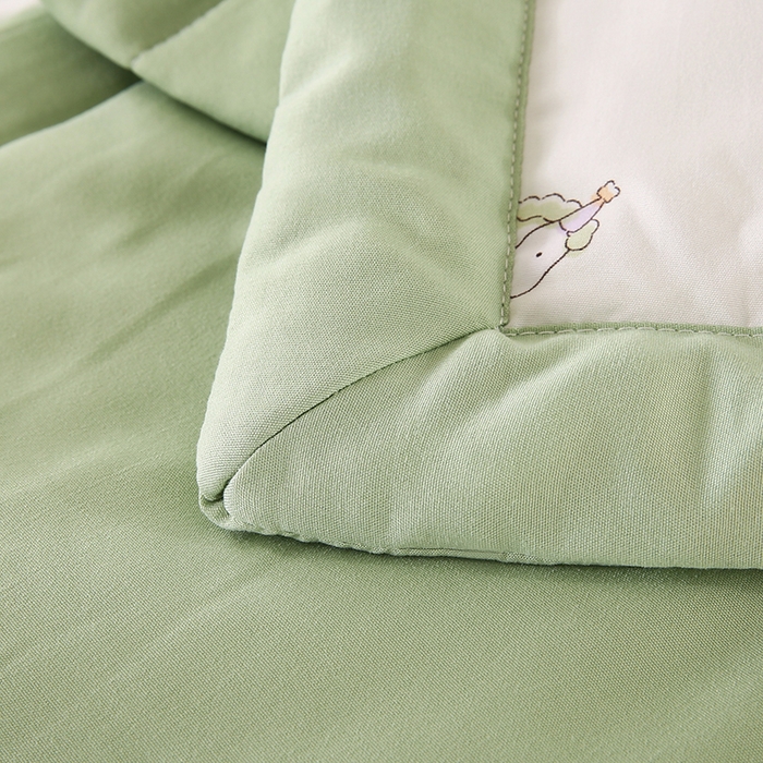 91家纺网 家纺一手货源 找家纺 欧朵 2026新款A类水洗棉夏被系列 游乐园