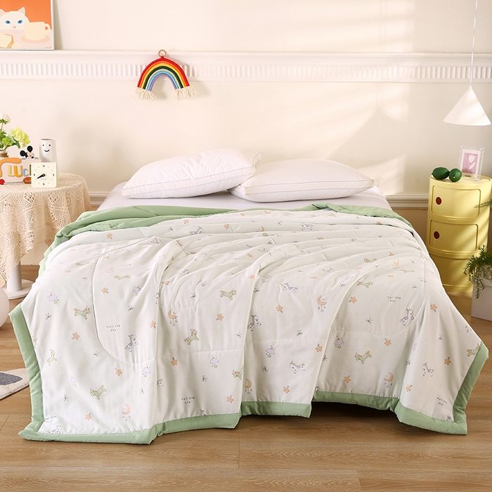 欧朵 2026新款A类水洗棉夏被系列 游乐园