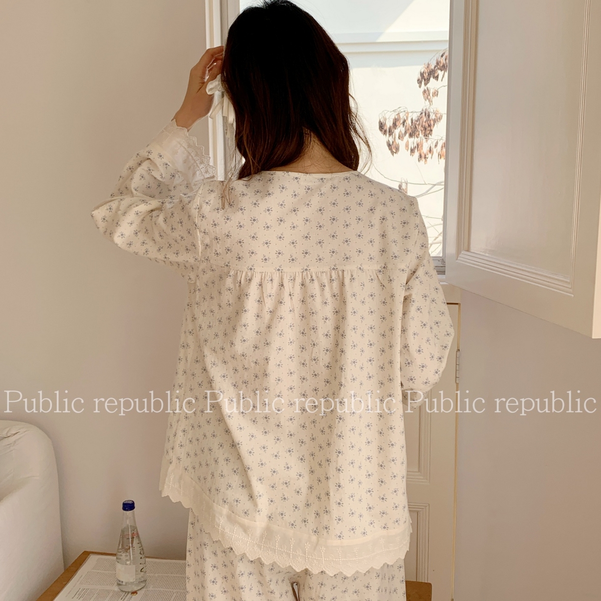 91家纺网 家纺一手货源 找家纺 （总）妍景家居生活馆 2026新款韩系提花方领套装