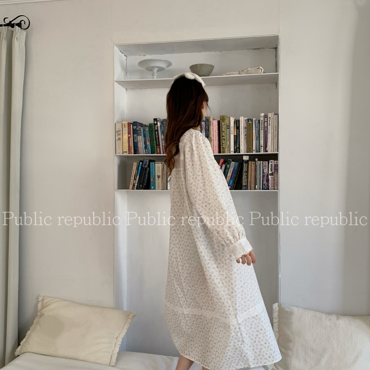 91家纺网 家纺一手货源 找家纺 （总）妍景家居生活馆 2026新款韩系小猫咪印花睡裙