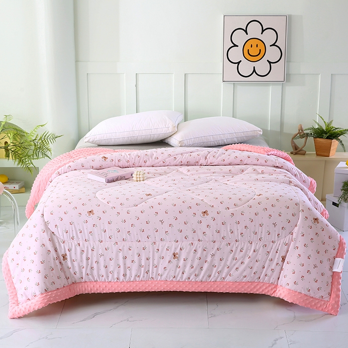 91家纺网 家纺一手货源 找家纺 （总）欧朵 2026新款A类水洗棉豆豆被冬被大豆被芯春秋被冬被 幼儿园 学生宿舍 四季被空调被子