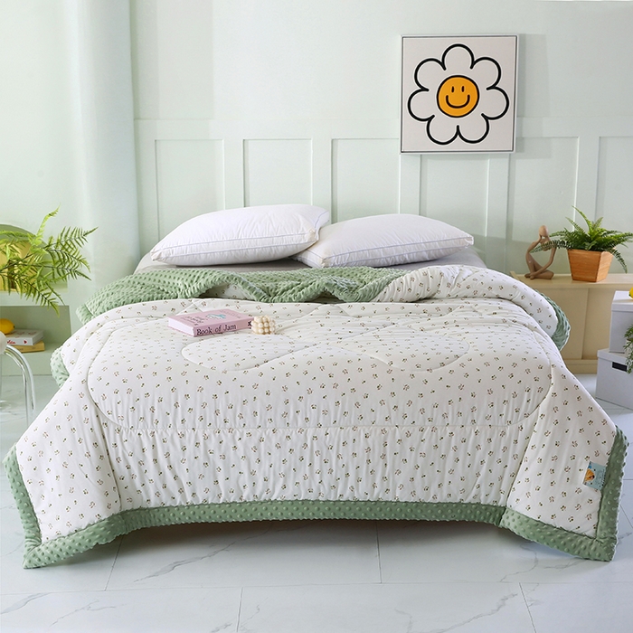 91家纺网 家纺一手货源 找家纺 （总）欧朵 2026新款A类水洗棉豆豆被冬被大豆被芯春秋被冬被 幼儿园 学生宿舍 四季被空调被子