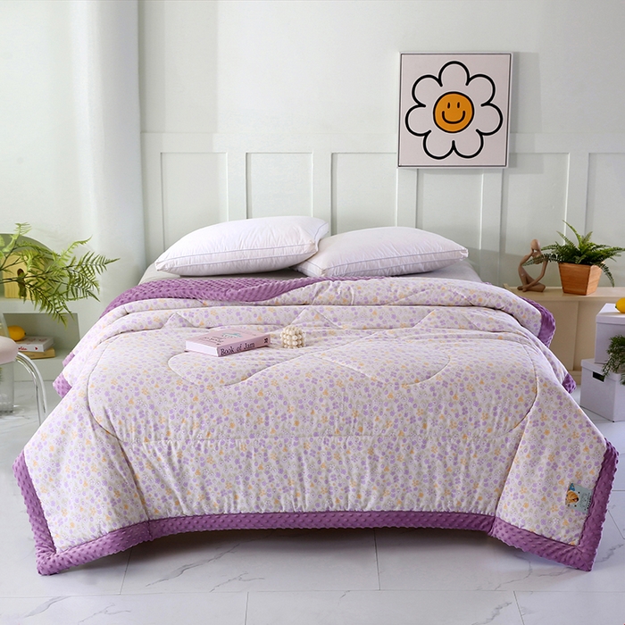 91家纺网 家纺一手货源 找家纺 （总）欧朵 2026新款A类水洗棉豆豆被冬被大豆被芯春秋被冬被 幼儿园 学生宿舍 四季被空调被子